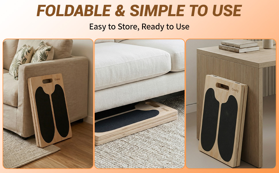 Easy to Store, Ready to Use