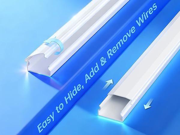 TV Cord Hider Cord Covers for Wires on Wall Cable Hider wire covers for cords cable management