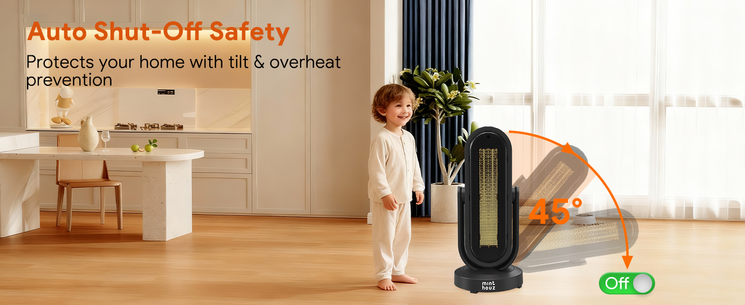 1500W Space Heater Minthouz Winter gift