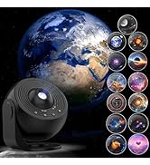 [Pro 2025] Planetarium Projector with Brighter Wider Projection, 13 in 1 Star Projector Galaxy Li...