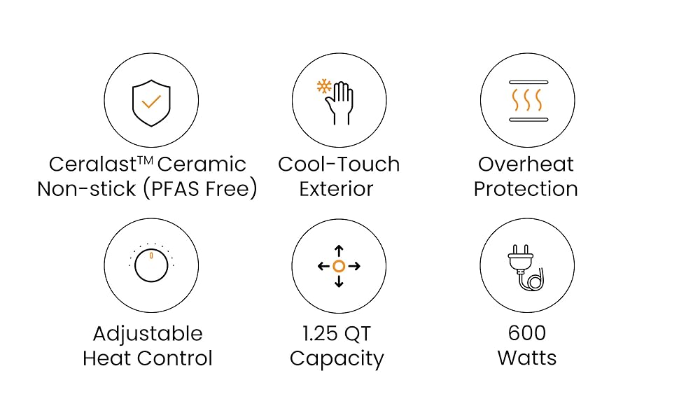 cool touch fast cooking express