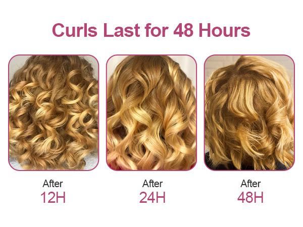 CURLS LAST FOR 48 HOURS