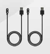 BPOPO 2 Pack 3.3Ft Charging Cable Compatible with TOZO S2 Smart Watch,High Speed Magnetic Replace...