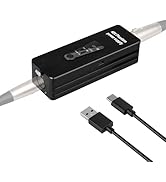 Depusheng Phantom Power Supply 48V/12V Switch, Rechargeable Portable Phantom Power for Condenser/...