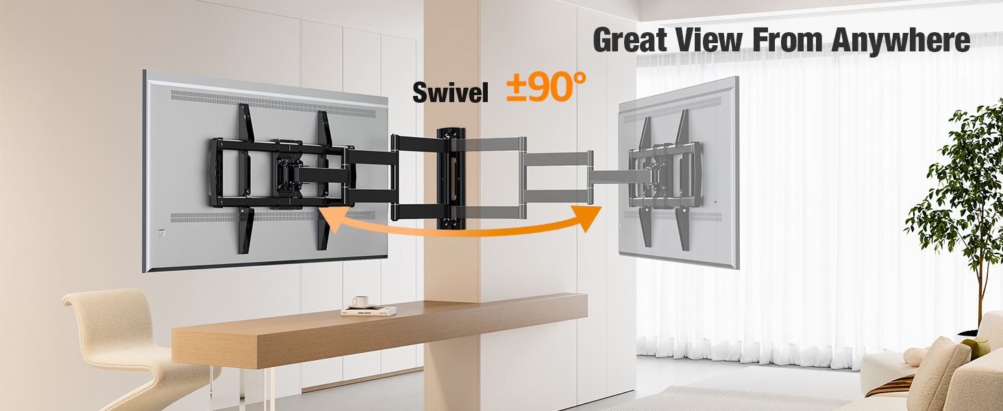 long arm tv mount