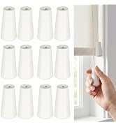 DOITOOL 12 Pcs Window Blind Pull Cord Knobs Wooden Cord Tassels for Shades Repair Small Hanging E...