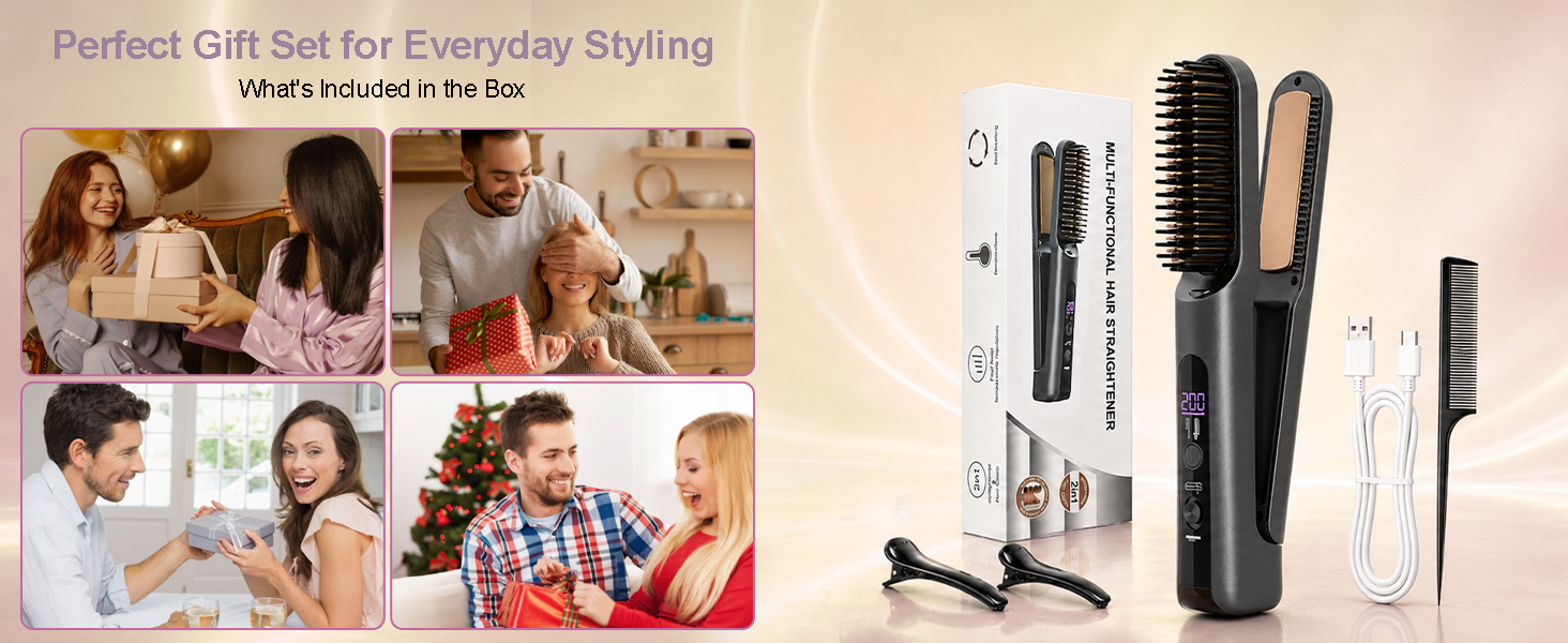 cordless hair straightener