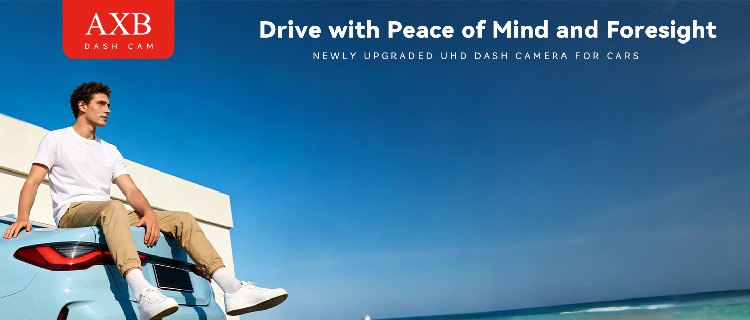 Dash Cam Front and Rear: 4K+2K Dash Camera for Cars - Dashcam