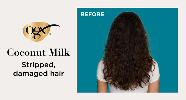coconut milk shampoo and conditioner, ogx coconut oil