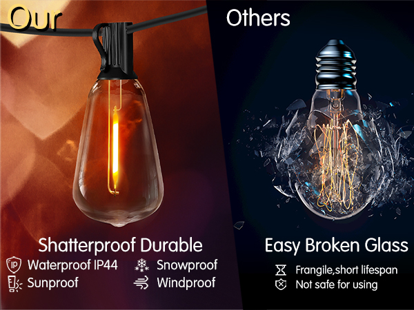 string lights for outside