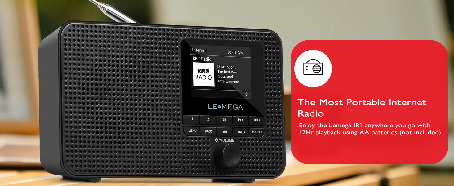 "internet radio, internet alarm clock radio wifi" wifi radio,wifi internet radio player