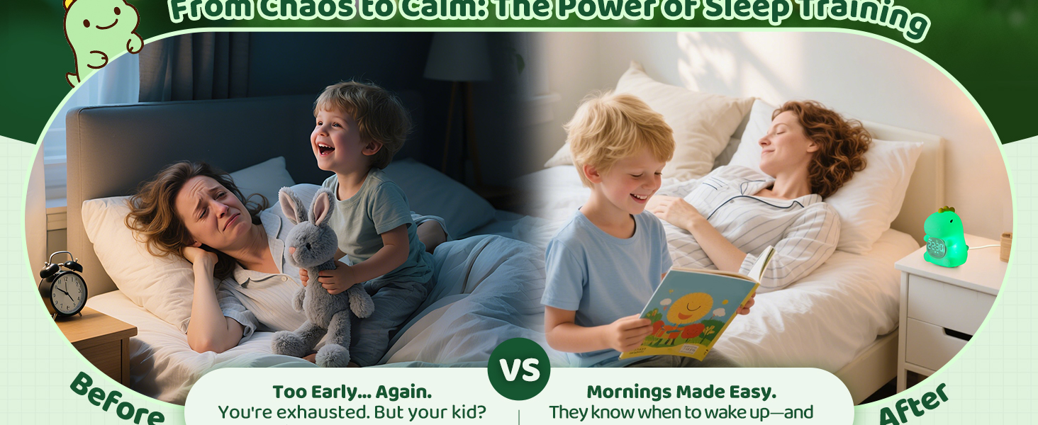 Alarm Clock with Night Light