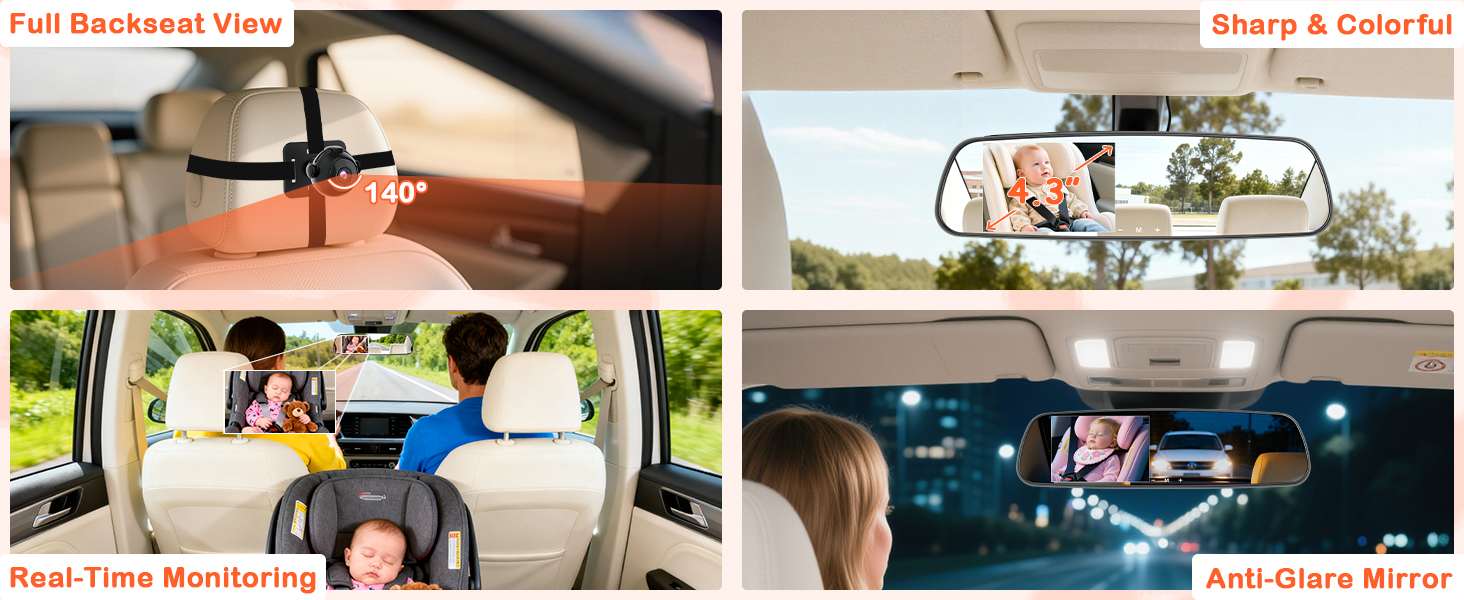 baby car camera for backseat