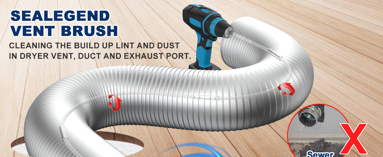 dryer vent cleaner kit