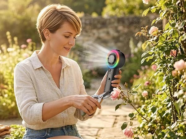 Portable Fan with Mist