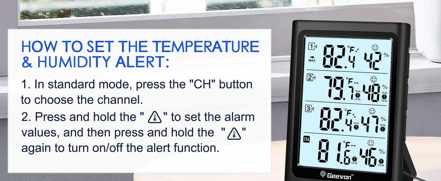 temperature humidity alert