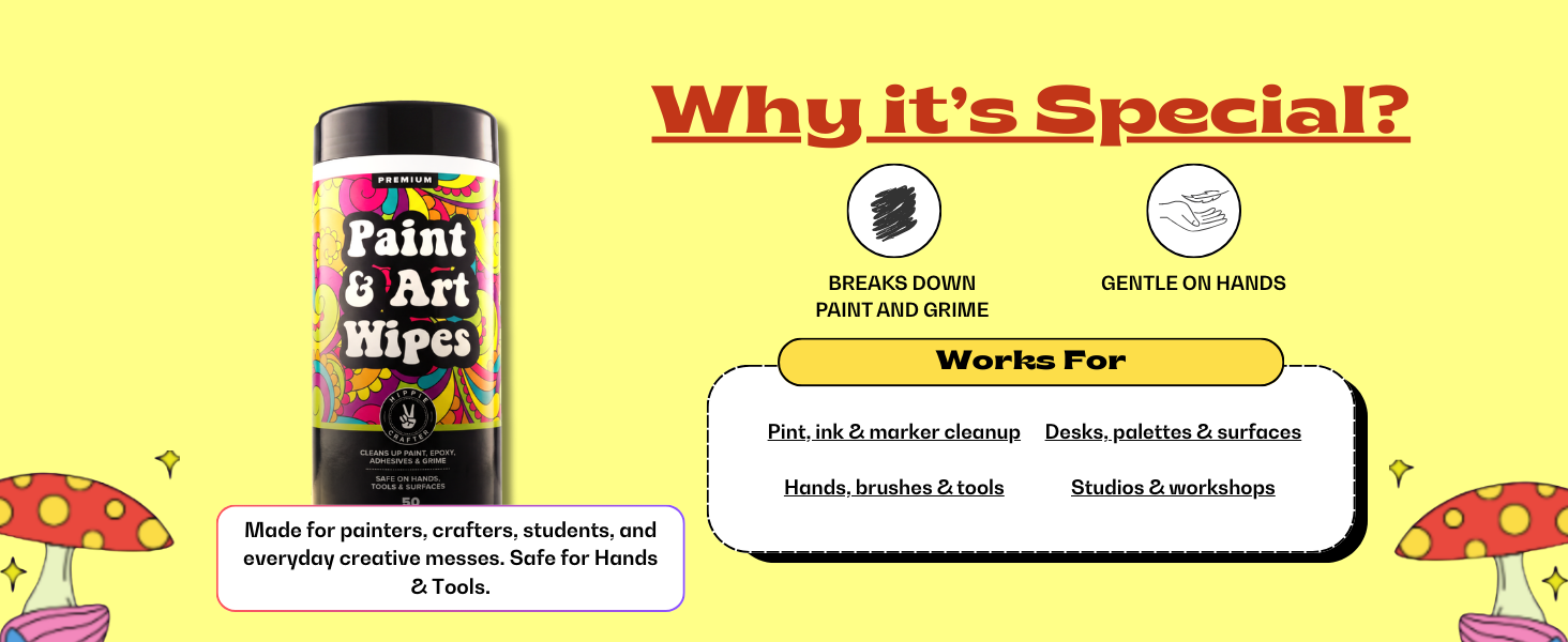 Art &amp;amp; Paint Wipes
