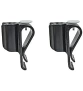 Jinshining 2 Pcs Black Golf Putter Clip,Convenient Putter Holder for Golf Bags Easy to Attach Put...