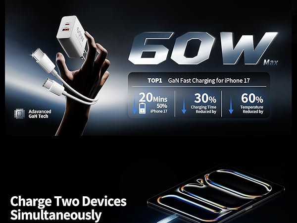 60W fast charging