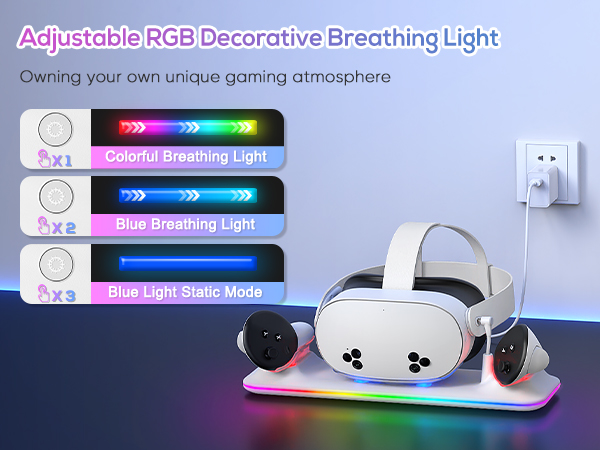 meta quest 3s charging dock