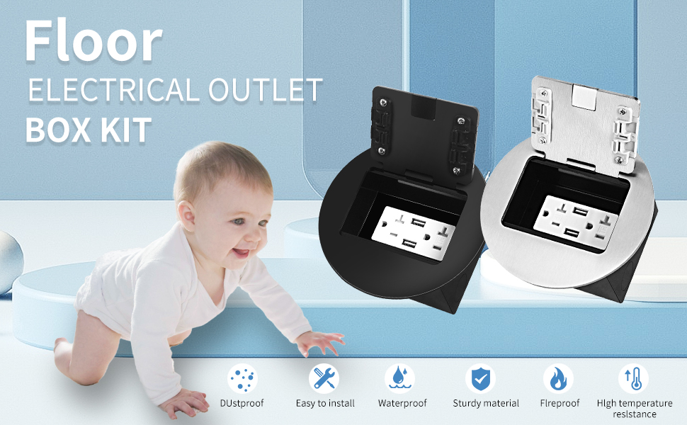 2 * 20A Receptacle,4.8A 1 USB-A Ports &amp;amp;1 USB-C Port.