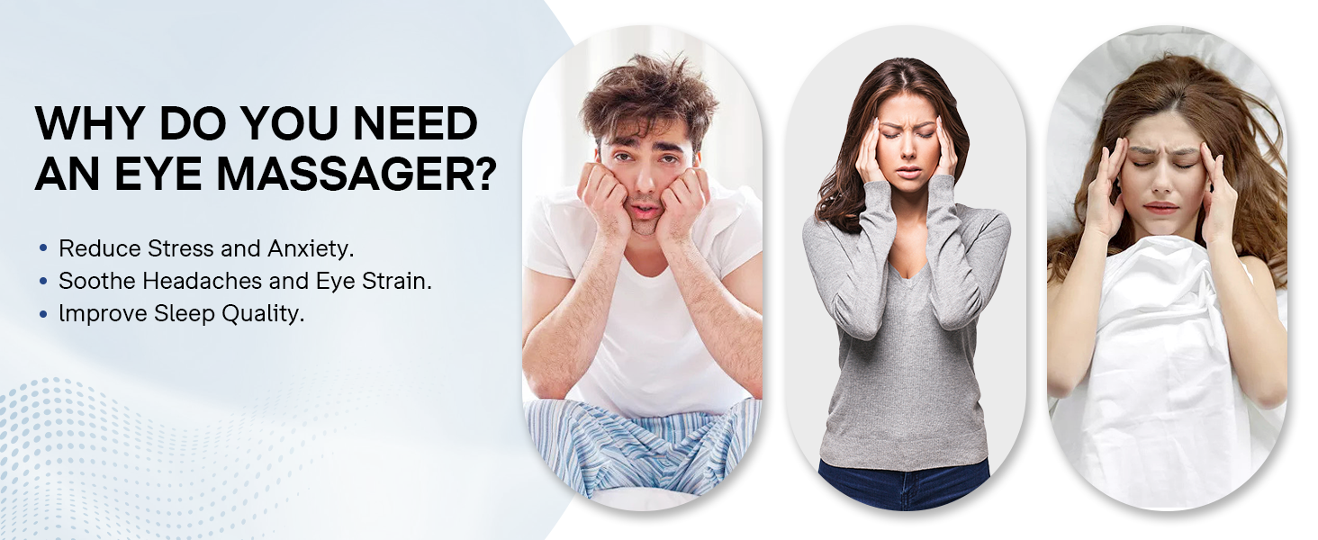 eye massager for migraines