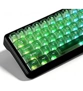 dagaladoo Clear keycaps Set,Translucent Keyboard keycaps,Jelly Key caps | Shine Through keycap,MD...