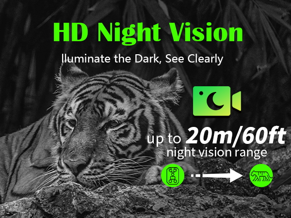 night vision trail camera