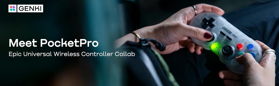 8bitdo hall effect controller joystick genki switch steam deck rog ally 