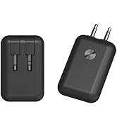 Sudio Flyg Bluetooth Transmitter / 3,5mm to Bluetooth Headphone Adapter for Airplane Travel, Port...