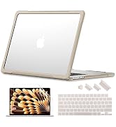 Batianda Ultimate Protection Case for MacBook Air 15 inch 2023 Model M2 A2941 Matte Carbon Fiber ...