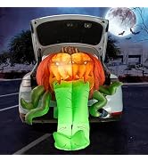 Joiedomi Halloween Inflatables Outdoor Decorations, Trunk or Treat Car Decorations Kit, Inflatabl...