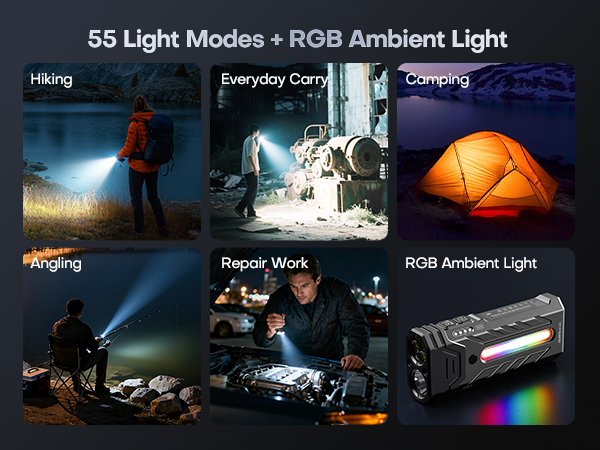 edc flat flash light