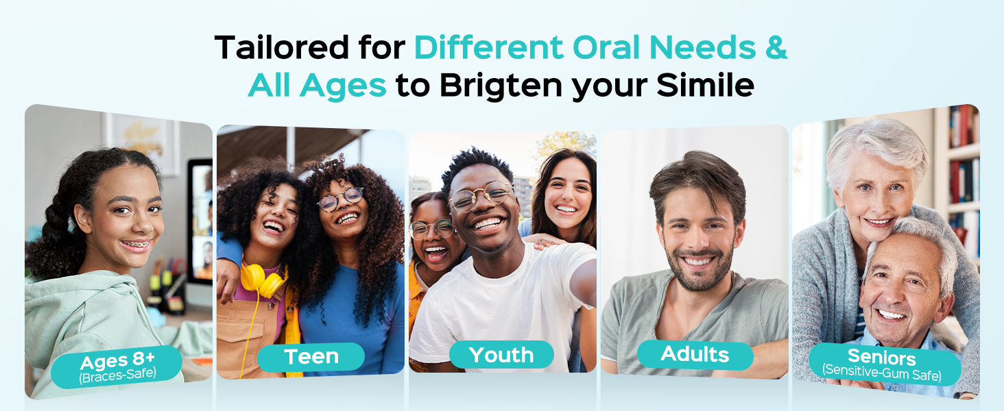 Electric Sonic Ultrasonic Toothbrush Adults Kids Cepillo de dientes ultrasónico eléctrico sónico