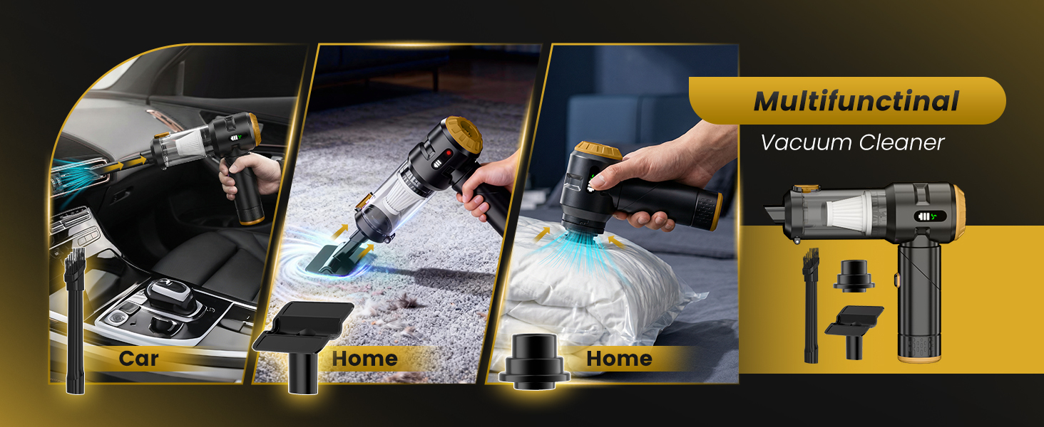 Wansimoo Handheld Car Vacuum Cleaner