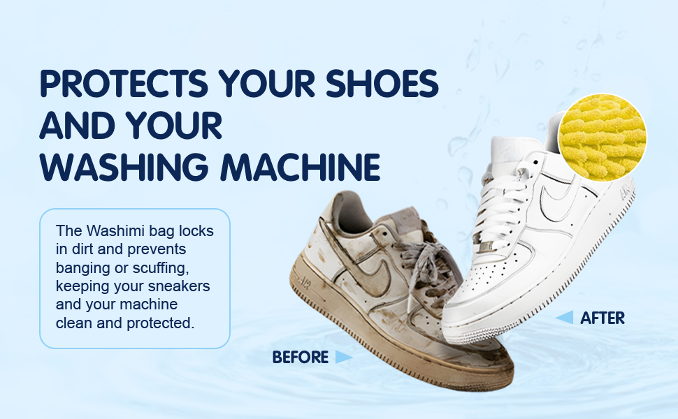 Washimi shoe washing bag