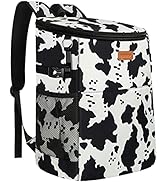 Camping Cooler Backpack 30 Cans, Soft Backpack Coolers Insulated Leak Proof Travel Cooler Bag Wat...
