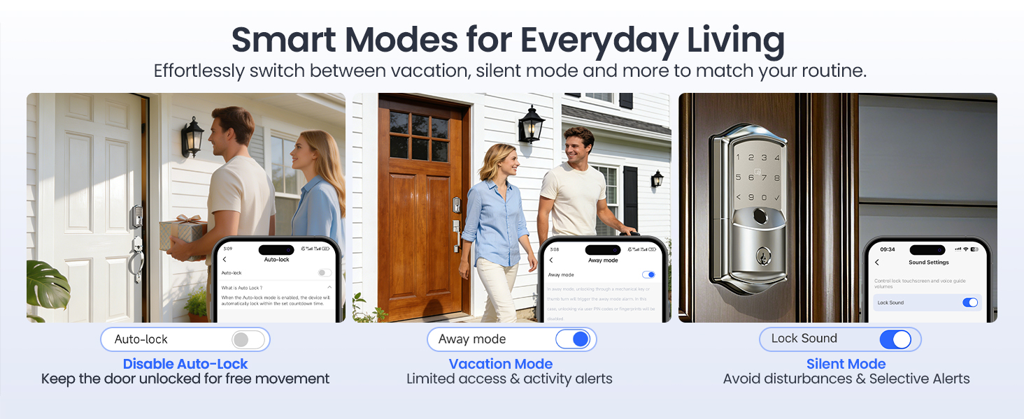 digital door lock with keypad set