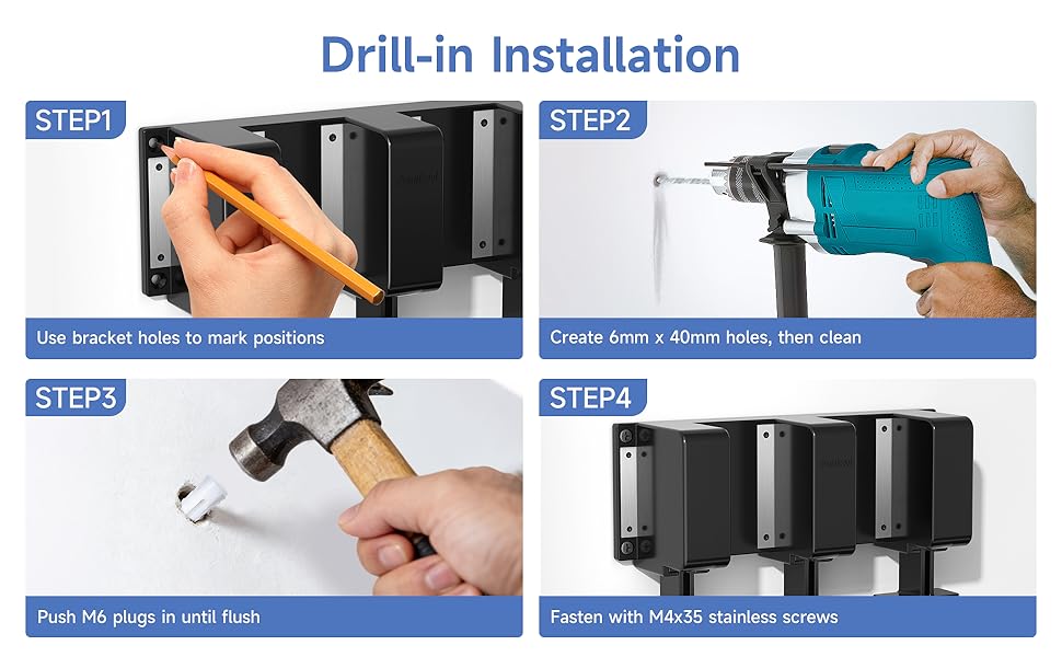 drill-in installation