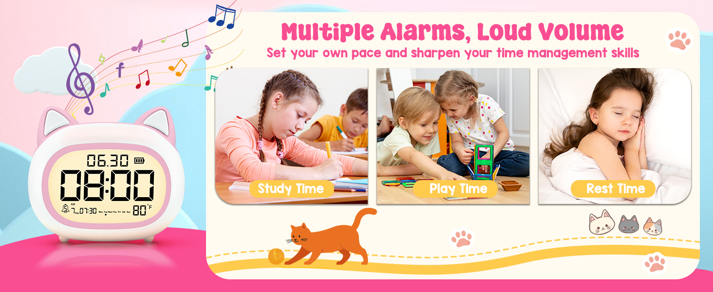Digital Kids Alarm Clock