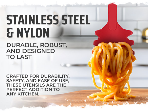 Stainless Steel &amp; Nylon