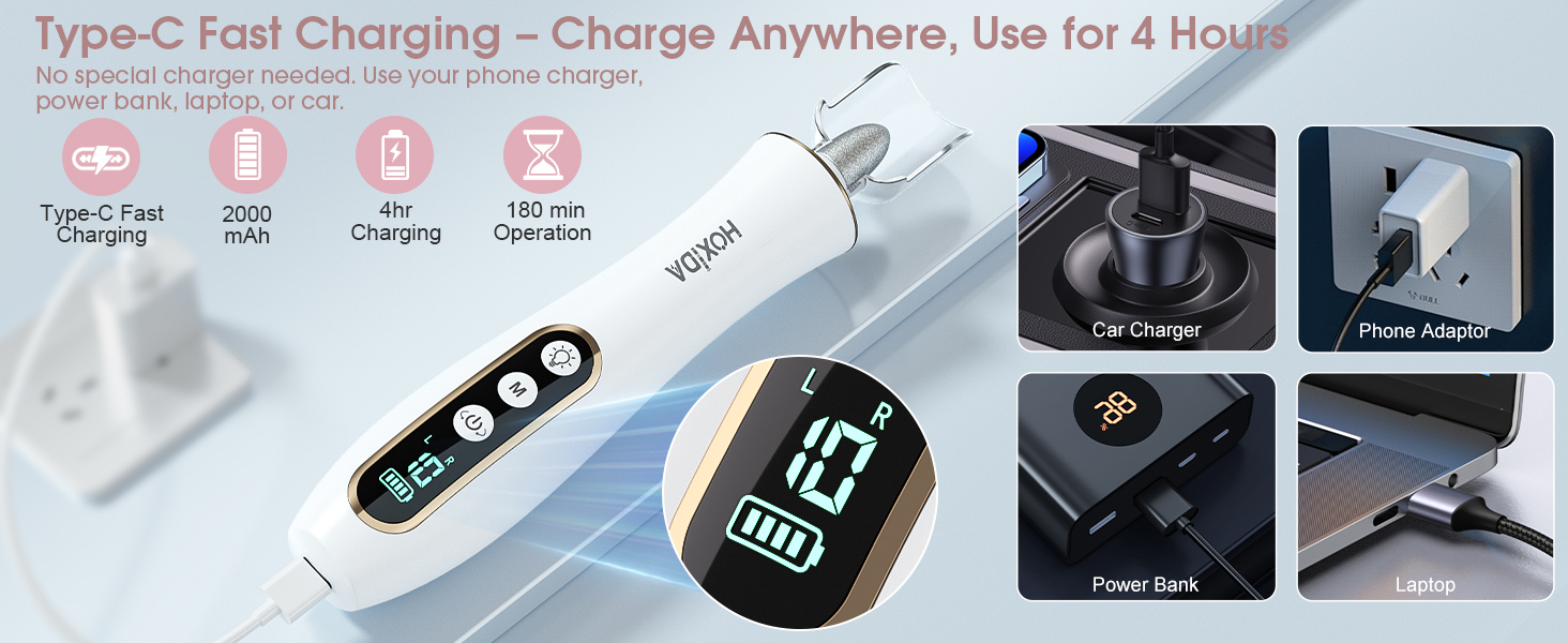 Professional electric nail file for home