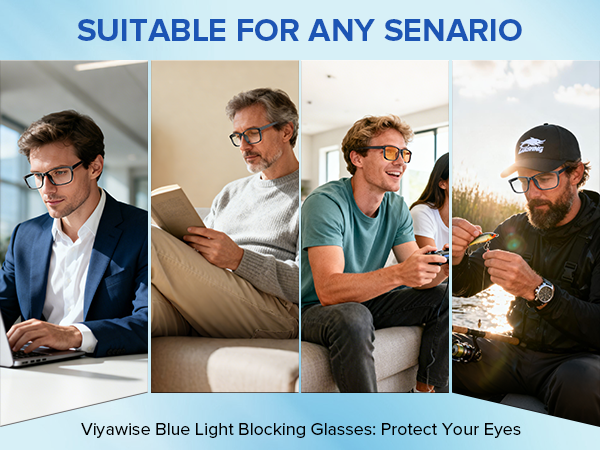 Blue light blocking glasses