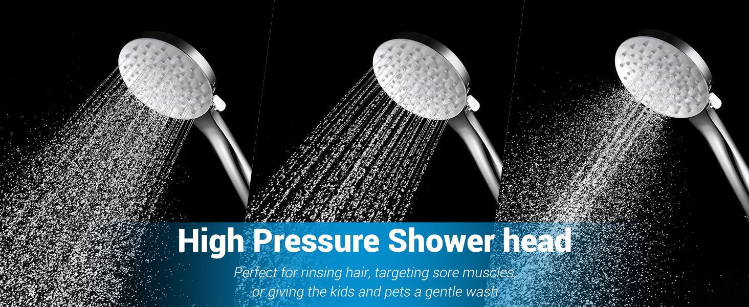 high pressure shower head