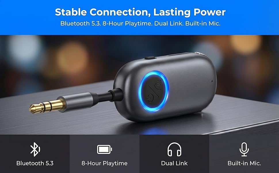 Bluetooth Wireless Audio Transmitter