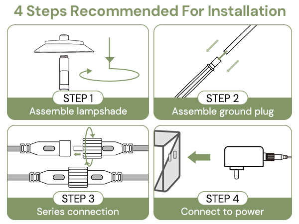LOHAS Dusk to Dawn Low Voltage Landscape Lighting