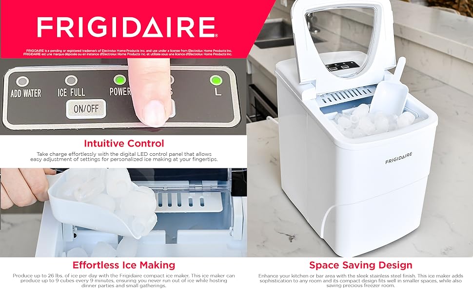 Frigidaire compact ice maker