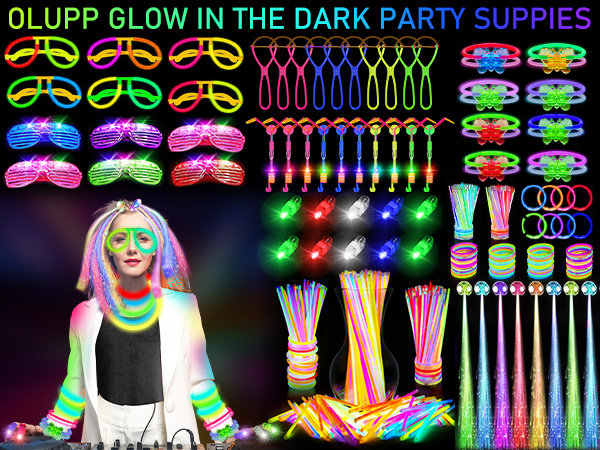  Glow in the Dark Party Supplies