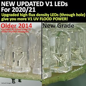 uvBeast Black Light Flashlight UV LED High Power Quality