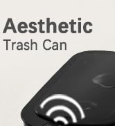 Bathroom Trash Can with Lid